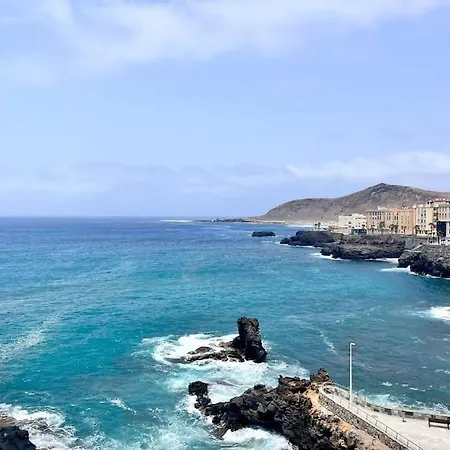 Canteras, La Puntilla, Casa De Playa Sobre El Mar * לאס פאלמס דה גראן קנאריה
