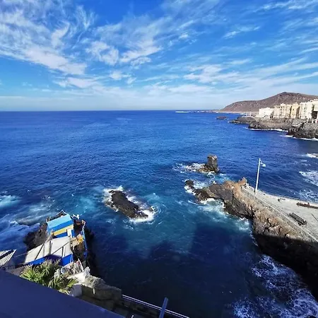 Canteras, La Puntilla, Casa De Playa Sobre El Mar לאס פאלמס דה גראן קנאריה